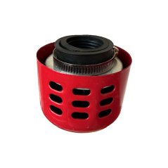 Ansaugfilter, D28-35 "Sport", ROT (abgedeckt/direkt) - Simson, UNI