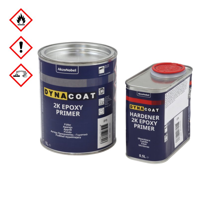 Epoxidgrundierung unter Autolack mit Härter 1L+0,5L (DYNA)