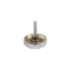 Headlight adjusting screw (longer thread), CHROME - JAWA, ČZ