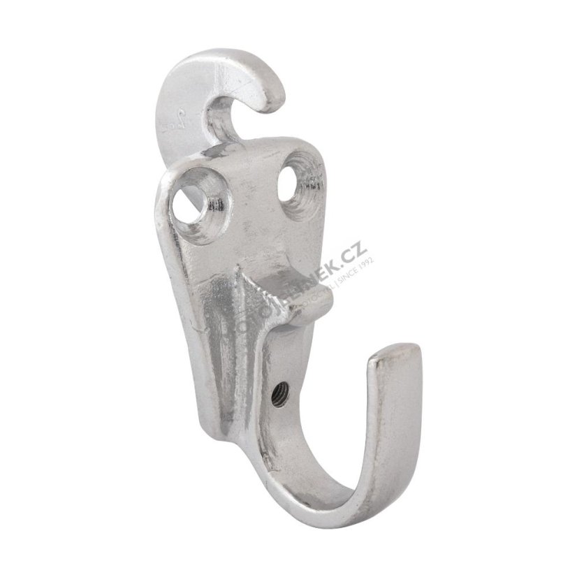 Taschenhaken, CHEM. POLIERTES ALUMINIUM - JAWA 50 05,20-21