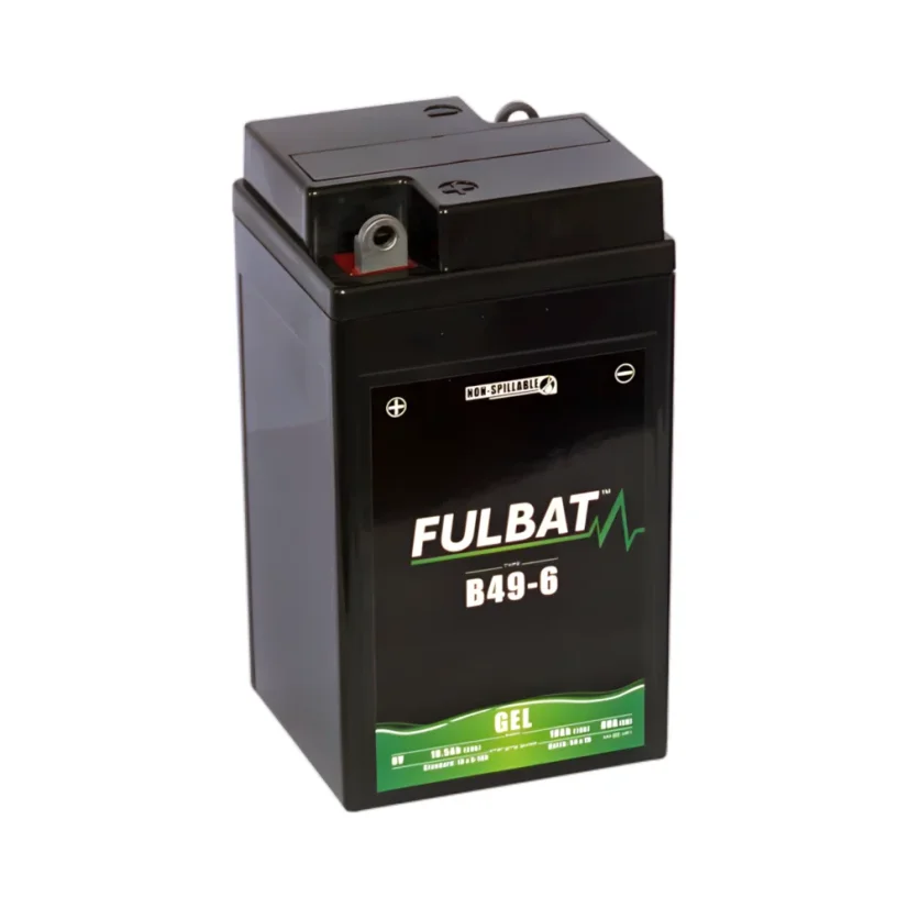 Motorcycle Battery 6V 10Ah B49-6 GEL (FULBAT)