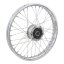 Wheel complete 16x1,4", REAR (New wheel hub CZ), ZINC - Babetta