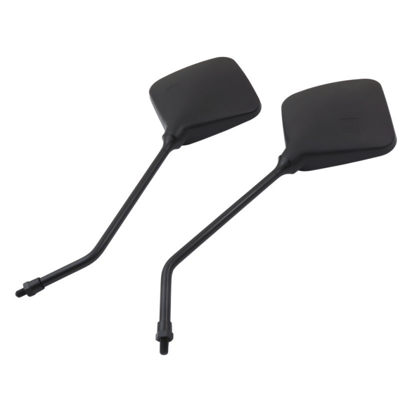 Eckige Spiegel M8x1,25P, Satz L+R - Simson