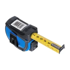 Tape measure 5 m × 19 mm, double-sided, AUTOSTOP, Class I GEKO
