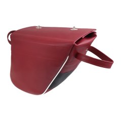 Brašna na rám (velká), ČERVENÁ - JAWA 50 Pionýr