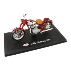 Model JAWA 350 Pérák (1950) 1:18, ČERVENÁ