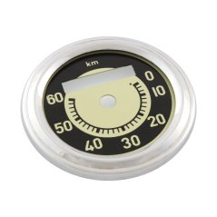 Opravná sada tachometru 60km/h, HLINÍKOVÝ RÁMEČEK - Stadion, Jawetta