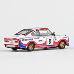 Model Škoda 130 RS (1:43), Miloslav Zapadlo #8 Rallye Bohemia 1977