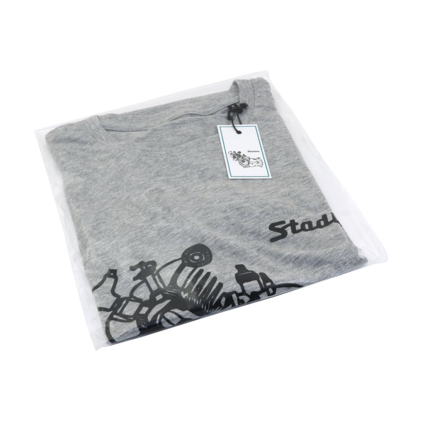 T-Shirt (XXL), grau - Motor Stadion