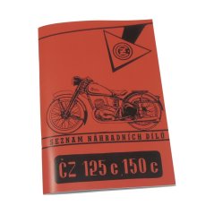 Ersatzteilkatalog - ČZ 125/150 C
