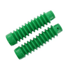 Front fork gaiters, (set), GREEN (MZA) - Simson