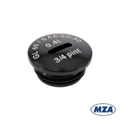 Zátka oleje ALU, ČERNÁ (MZA) - Simson