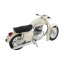 Model JAWA 350 Automatic (1966) 1:18, BÍLÁ