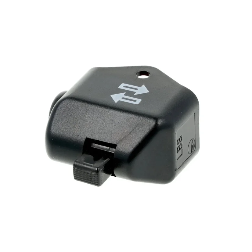 Blinkschalter 8606.8, SCHWARZ, kurzer Kipphebel, mit Ausschnitt (MZA) - Simson S50, MZ TS250 Blinkschalter 8606.8, SCHWARZ, kurzer Kipphebel, mit Ausschnitt (MZA) - Simson S50, MZ TS250