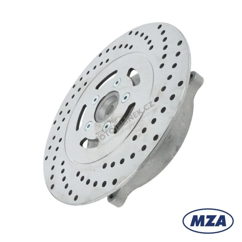 Brzdový kotouč ø220 mm s držákem (MZA) - Simson MS50, SR50, SR80, SRA