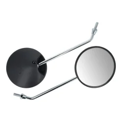 Spiegel Ø110 mm / M8 / Chrom, Satz L+R (MZA) - Simson