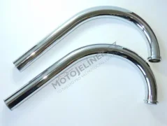 Exhaust elbows L+R cigars (TUR) - JAWA 350 Kývačka / Panelka