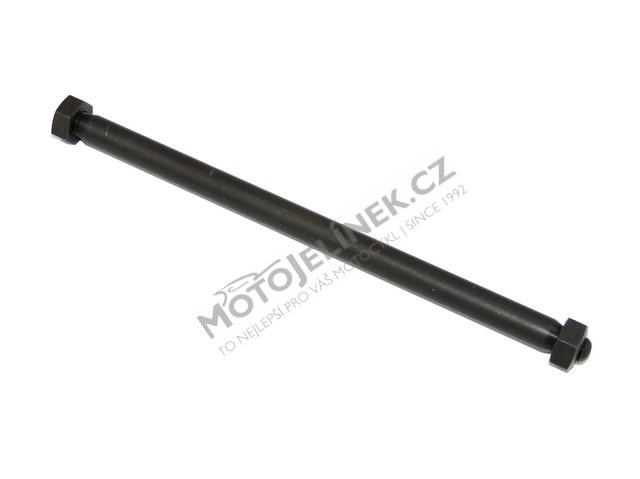 Axis of lower strut, BLACK - ČZ 125/150 C,T