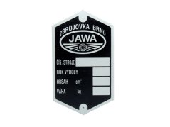 Štítek typový, ZBROJOVKA BRNO - Pérák