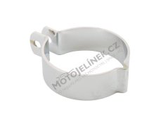 Objímka výfuku ZADNÍ, CHROM, doutník - Stadion S11