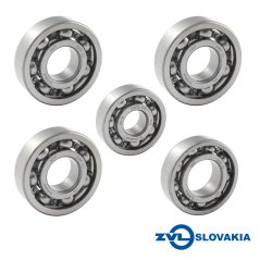 Sada ložisek motoru (ZVL) - JAWA 250 Pérák, Kývačka, Panelka