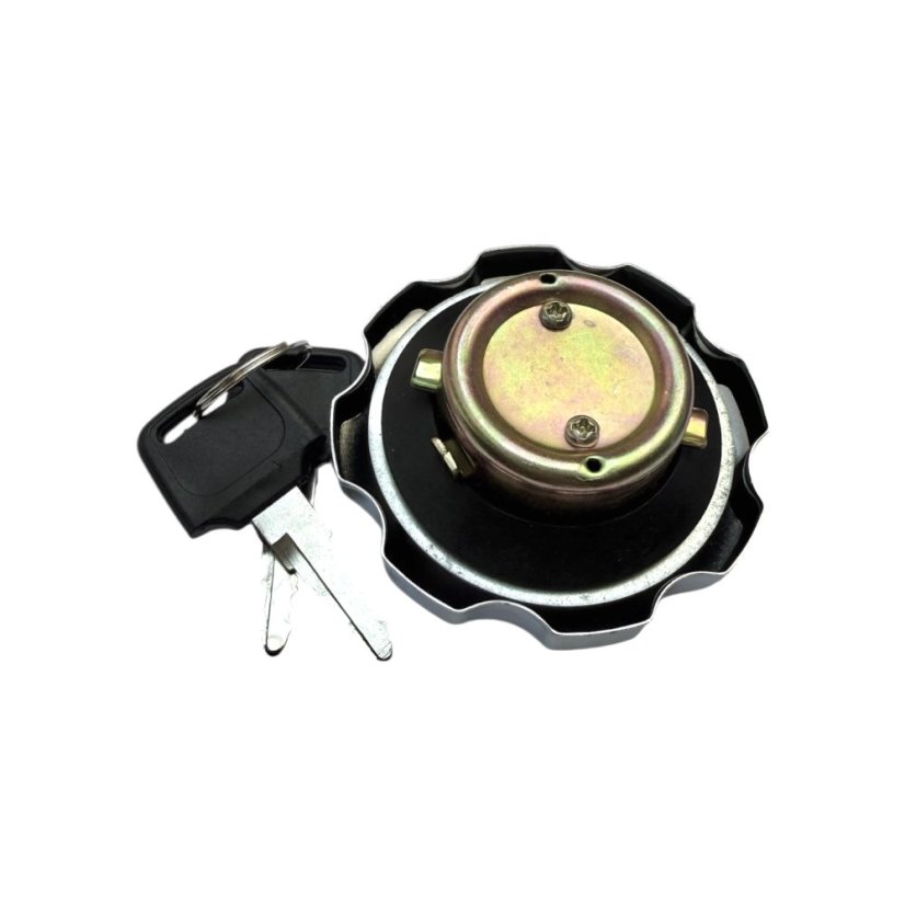 (B) Víčko palivové nádrže, zamykatelné, CHROM - Babetta