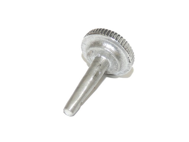 Adjusting screw of headlight, ALUMINIUM - Pérák