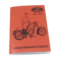 Catalog of spare parts - JAWA-ČZ 351,352