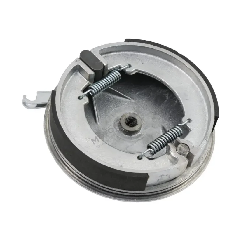 Brake shield (complete), FRONT (150 mm) - JAWA Pérák