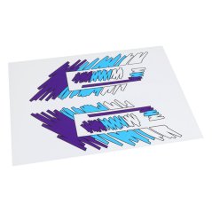 Nálepky na nádrž (šmouhy), MODRÉ - Babetta