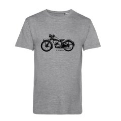 Tričko (XL), šedé - ČZ 125/150C