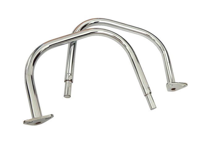 Griffe, HINTEN L+R CHROM (TUR) - JAWA 350 638-639