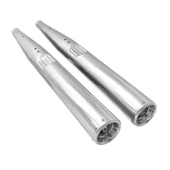 Exhausts with pressed groove, set L+R (CZ) - JAWA 350 639, 640