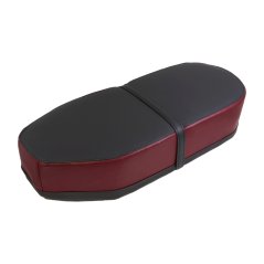 Sitzbezug (gerade), ROT/SCHWARZ (CZ) - JAWA Panelka, ČZ