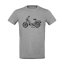 T-Shirt (XL), grau - JAWA Babetta