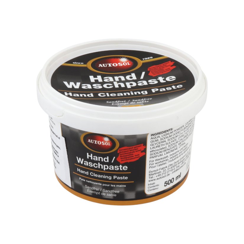 AUTOSOL - Pasta na mytí rukou 500ml AUTOSOL - Pasta na mytí rukou 500ml