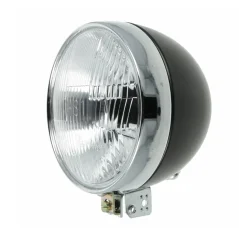 Front headlight HS1 (8706.19/10), BLACK (MZA) - Simson S50