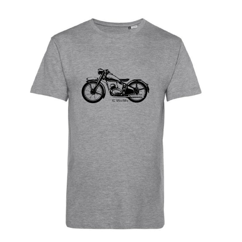 T-Shirt (XXL), grau - ČZ 125/150C