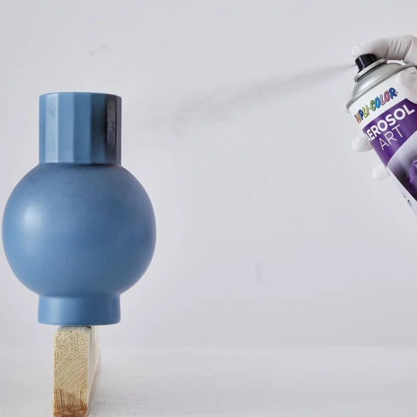 DUPLI-COLOR - Akrylový lak AEROSOL ART, SIVÝ RAL 9007, LESKLÝ (400 ml)