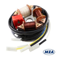 Stator (N-8305.1/4-100), CONTACTLESS 6V 35/21W Bilux (MZA) - Simson S51, S70