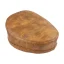 Seat (side hinge), LIGHT BROWN - JAWA 50 550