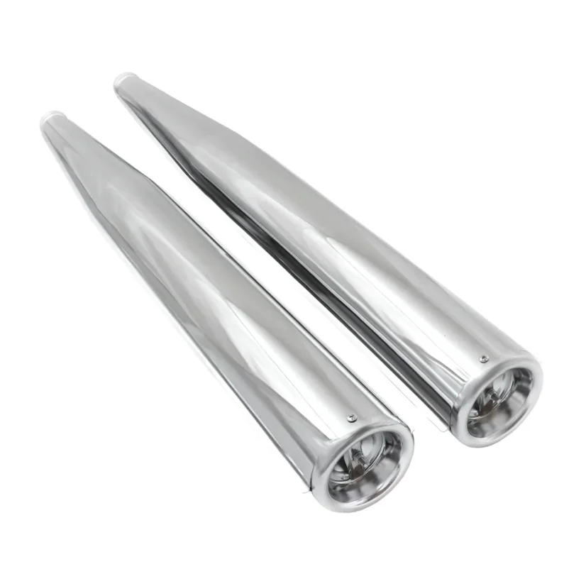 Auspuffe mit Sicke, Satz L+R (TWN) - JAWA 350 639, 640