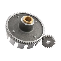 Clutch basket + sprocket 65/20 teeth (MZA) - Simson KR51/2, S51, S53, SR50
