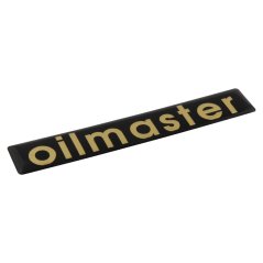 Aufkleber "oilmaster", GOLD "3D-Effekt" - JAWA Californian