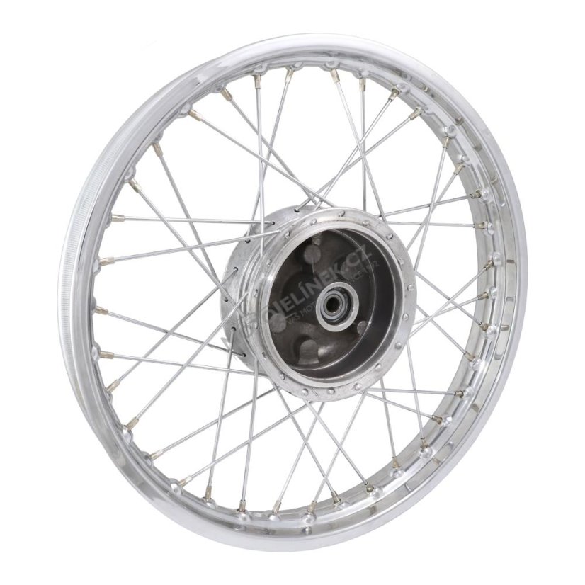 Rad 16" (CZ-Nabe / TWN-Felge) EDELSTAHL-Speichen - JAWA 50 05,20-23