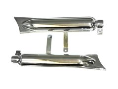 Auspuffe L+R (SK) - ČZ 125,150 C (fester Rahmen)