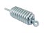 Spring of front seat (75 mm), ZINC - ČZ 125/150 C
