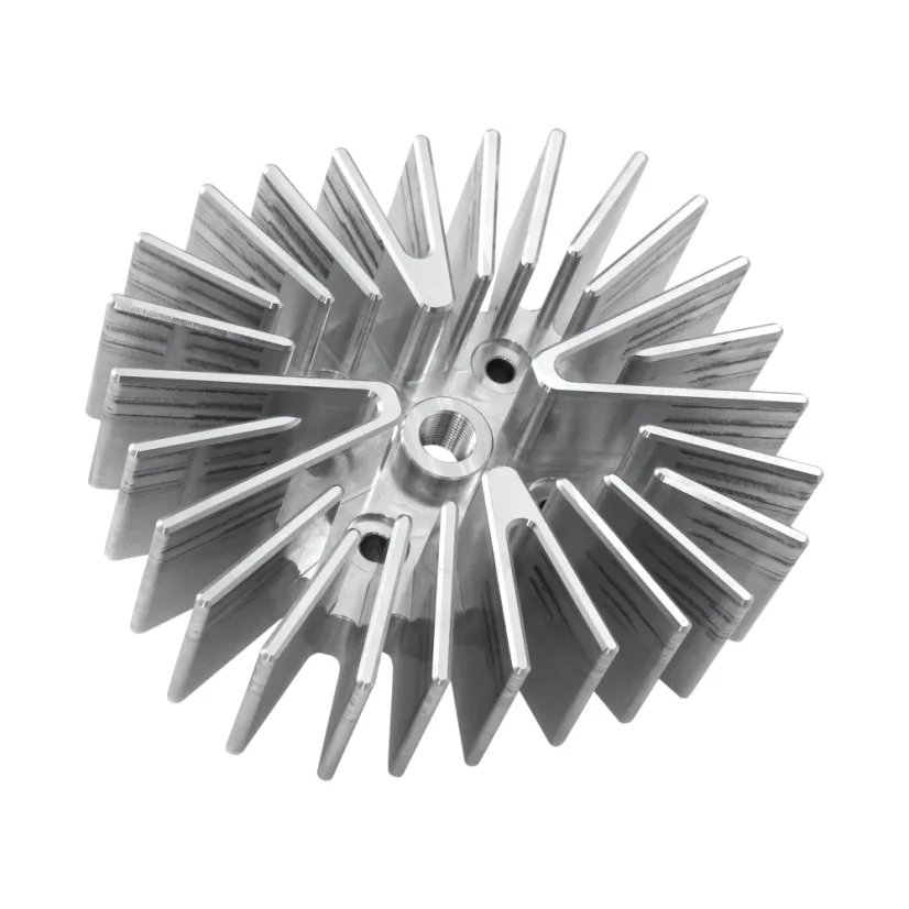 Hlava válce Ø40 mm, vějířová, TUNING CNC (DPR PERFORMANCE) – JAWA 50 Pionýr