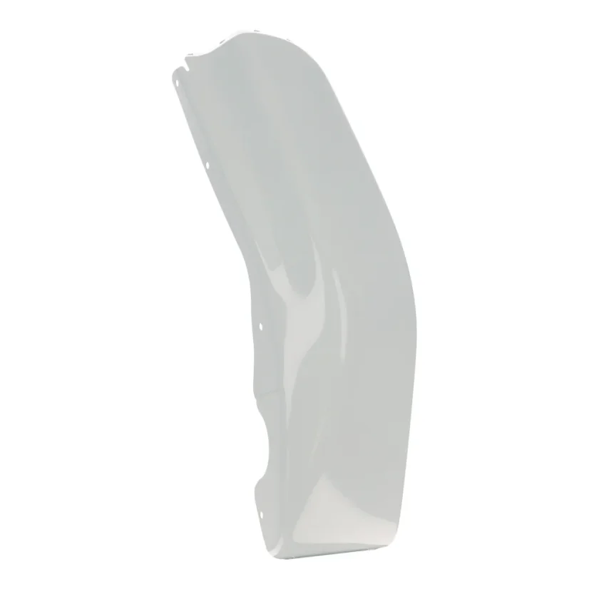 Plechový kryt nohou - LEVÝ, BÍLÝ (MZA) - Simson SR50, SR80