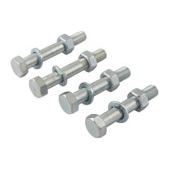 Šrouby uchycení zadních tlumičů M7, ZINEK (sada 4ks) - JAWA Pérák, ČZ 125/150C